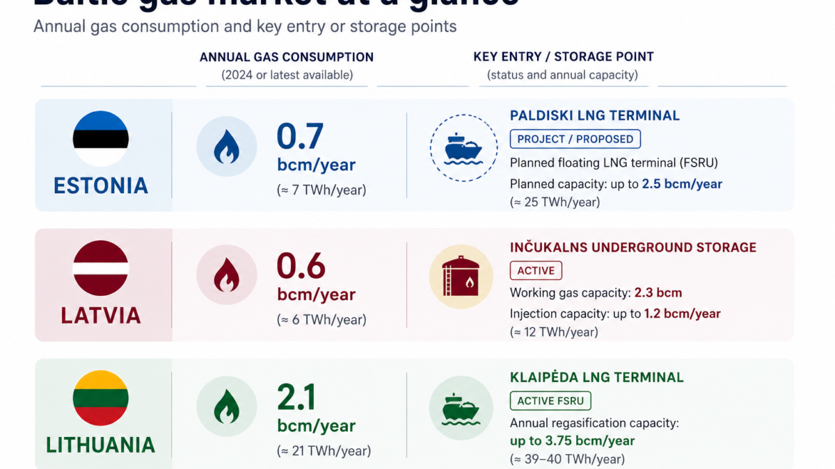 Gdańsk FSRU raises the bar for any new Baltic LNG terminal