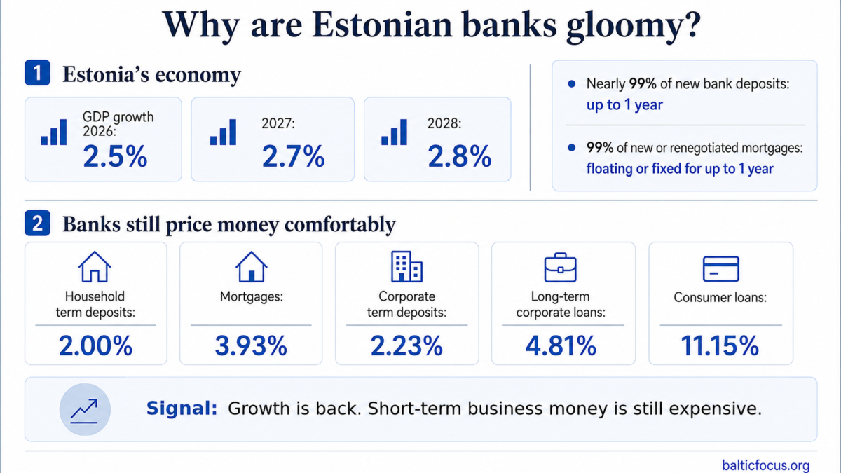 Why are Estonian banks gloomy?